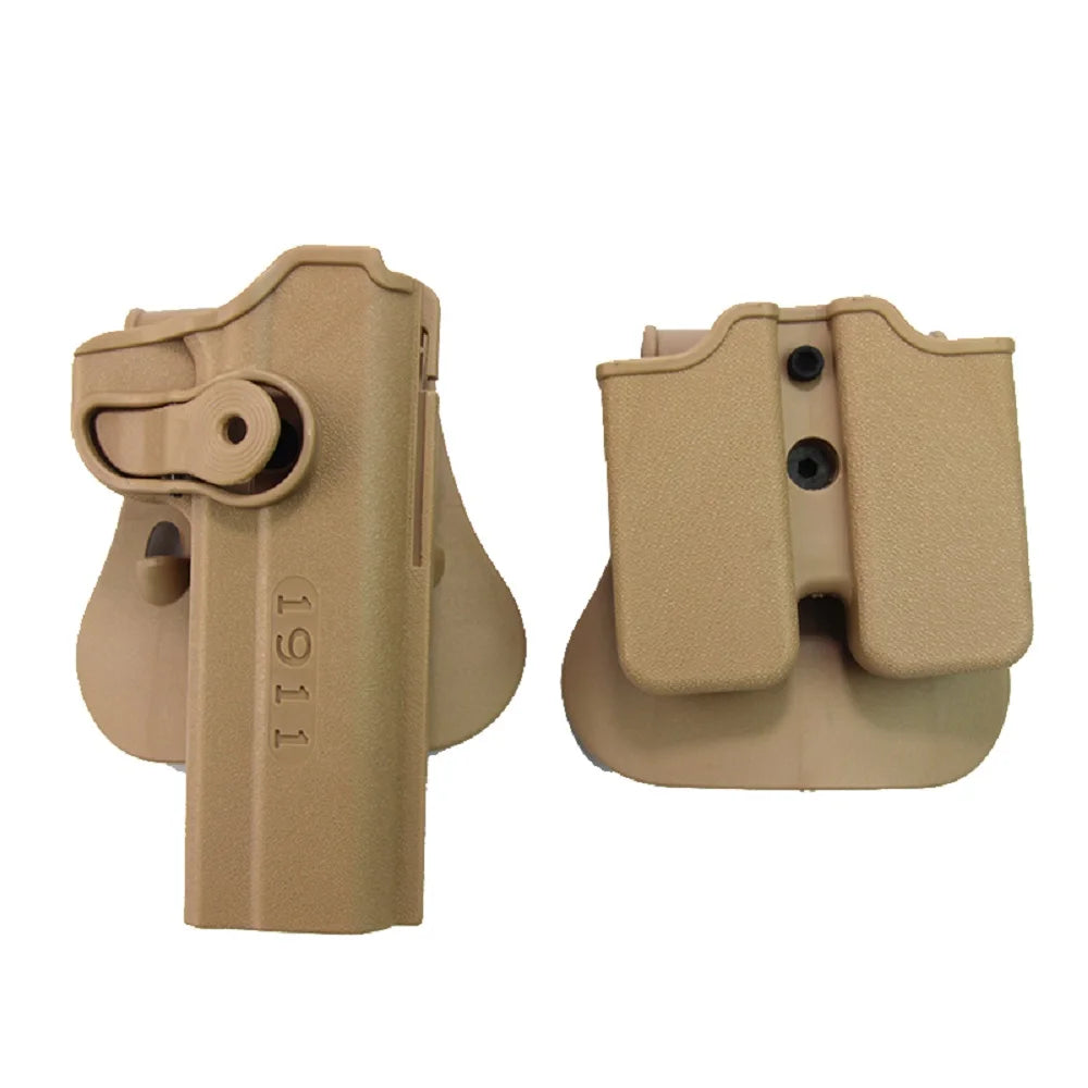 Tactical Pistol Holster Mag Pouch for Colt 1911