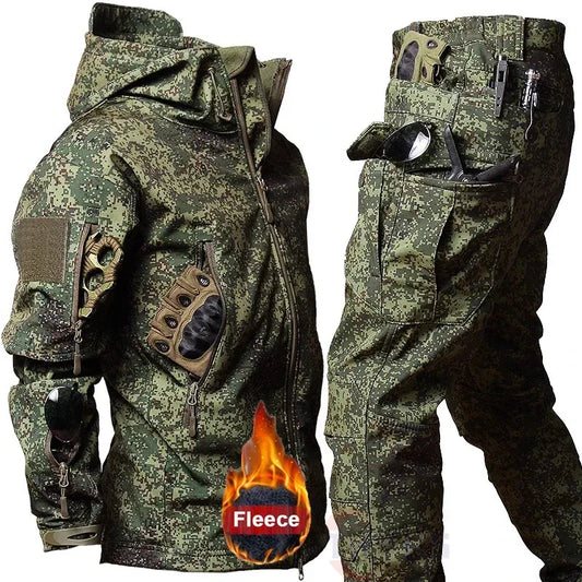 Tactical Winter Windproof Waterproof Suit