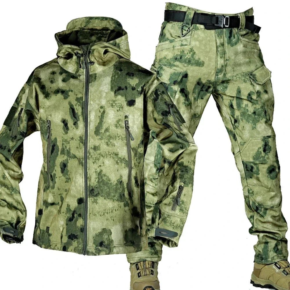 Tactical Winter Windproof Waterproof Suit