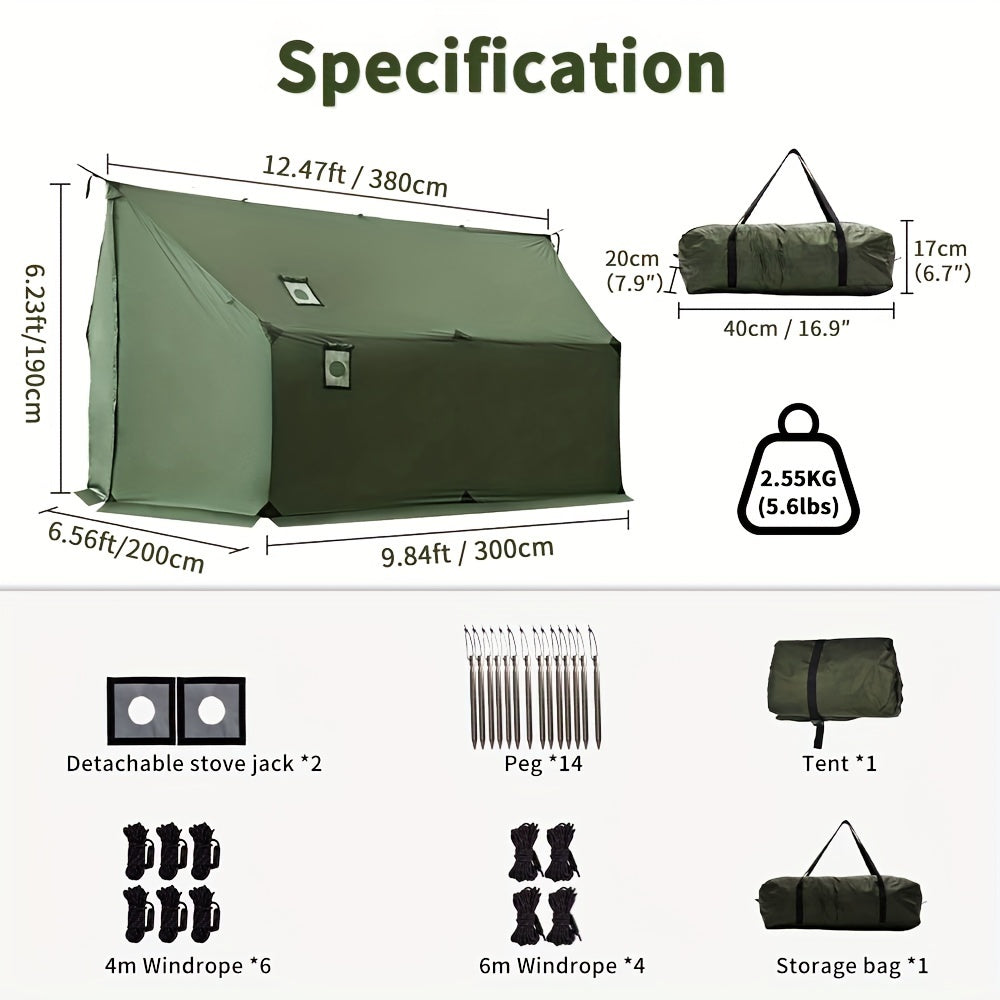 Tent with Stove Jack