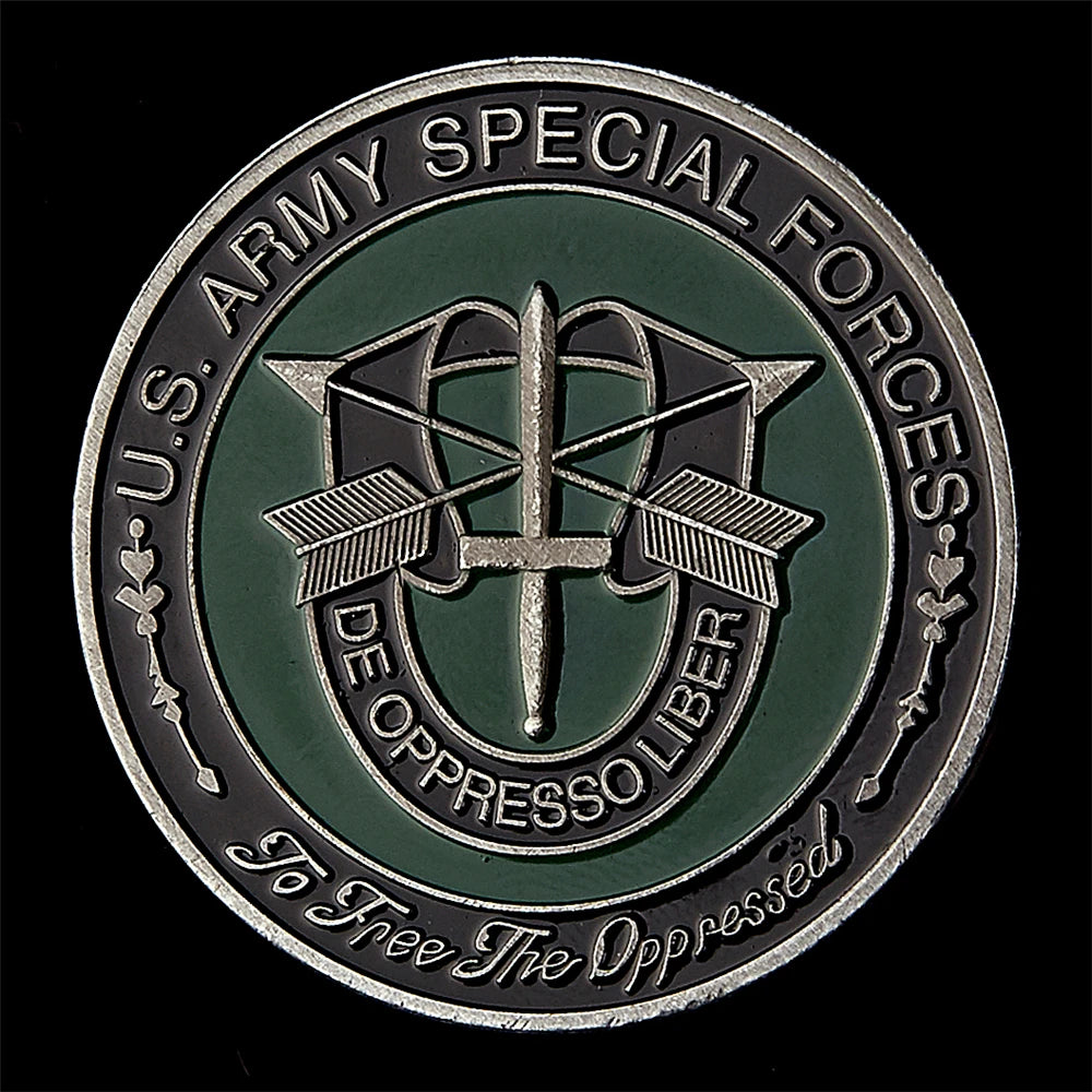 US Army Green Berets Metal Coin