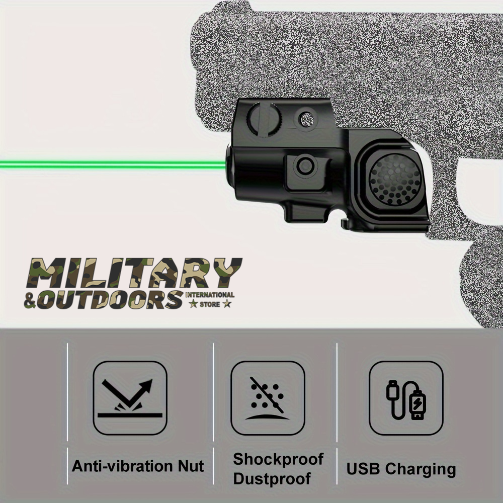 Ultra Compact Green Laser Sight