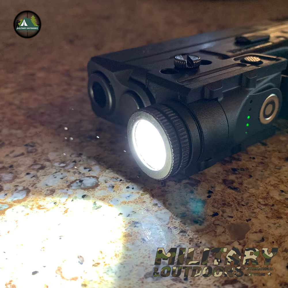 600 Lumens Tactical Flashlight for Pistols Rifles