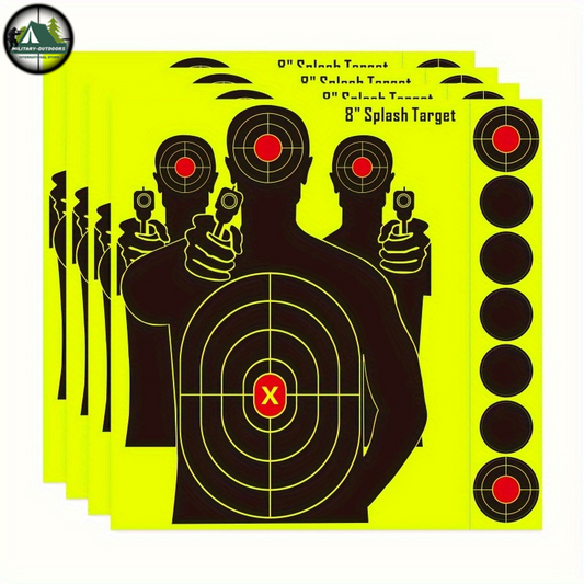 50 Pack Reactive Splatter Shooting Targets