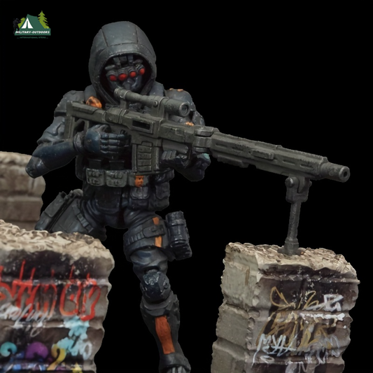 1:18 Military Action Figure Silencers For Tactical Play Action Figures