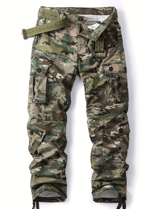 Camo Multi Flap Pockets Men's Pants