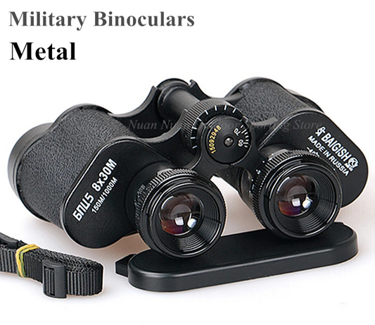 Military Baigish Tactical Binoculars Russian 8x30 Binocular