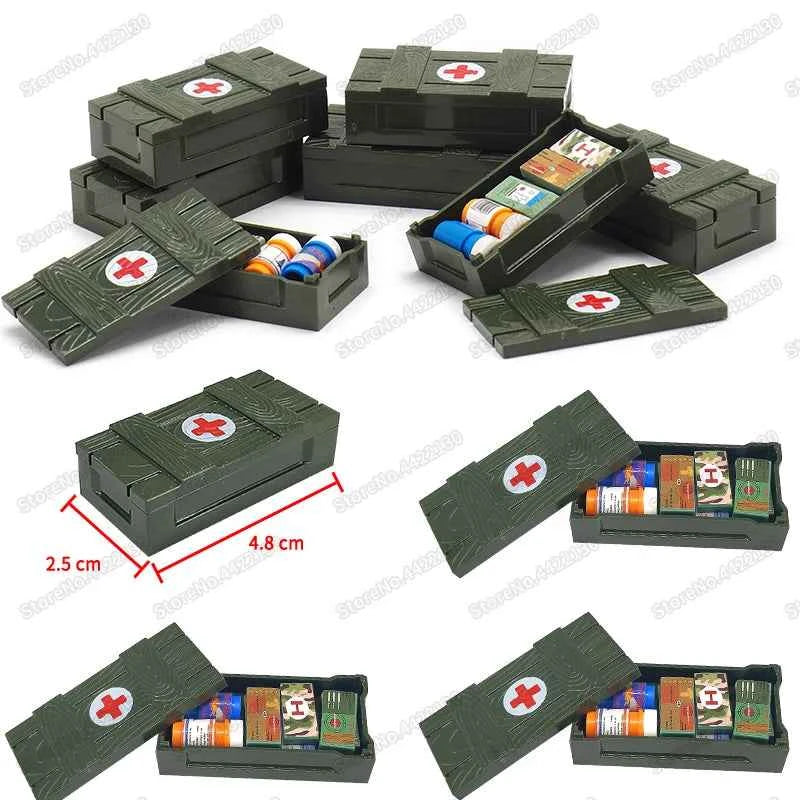 Military-Outdoors Battlefield First Aid Set for Kids Toys
