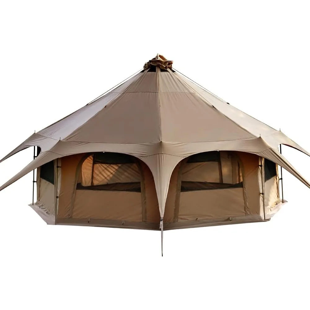 Bell Tent with Stove Jack for Camping United States Tent