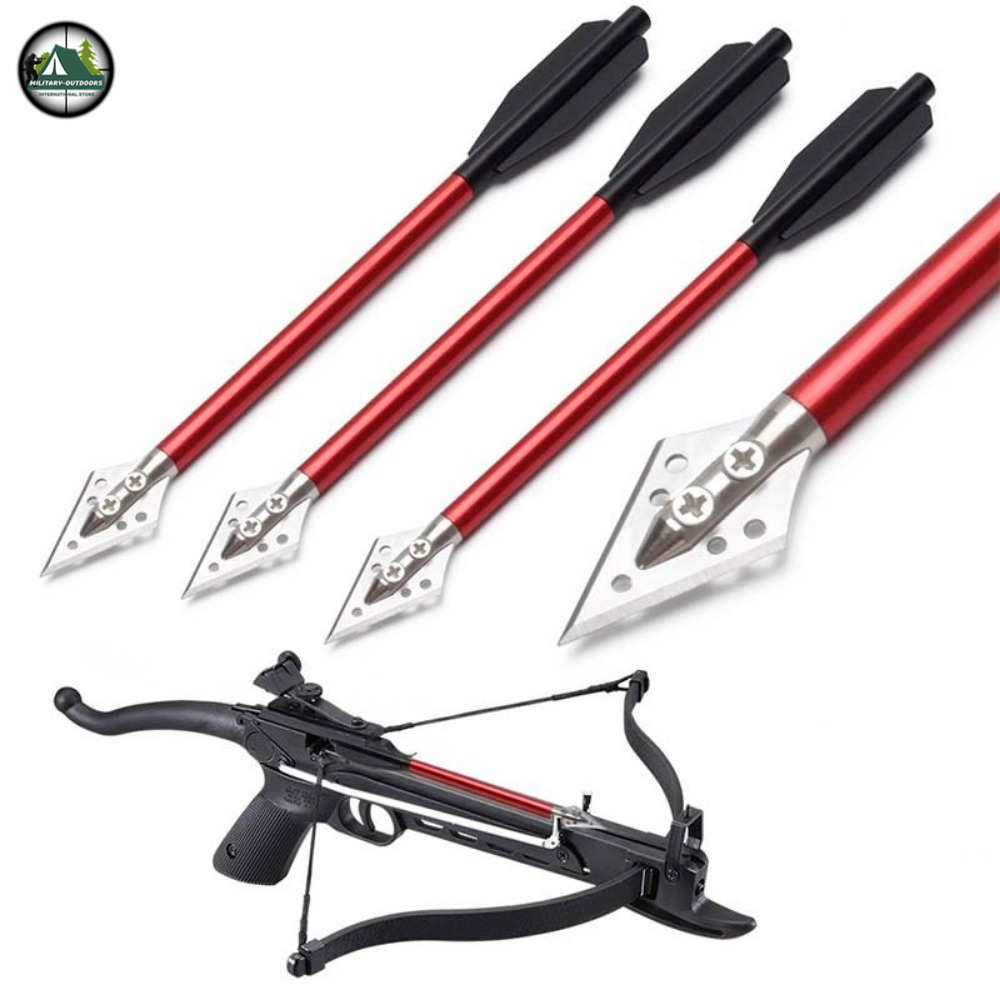 6.5" Aluminium Mini Archery 6.0mm Arrows