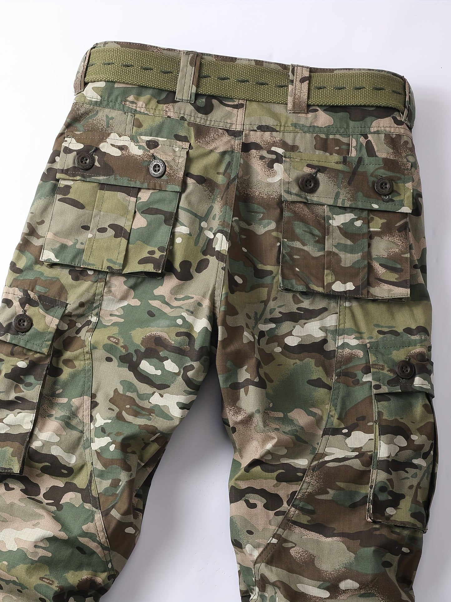Military Multi Pocket Camo Pants for Outdoor Adventures Pants