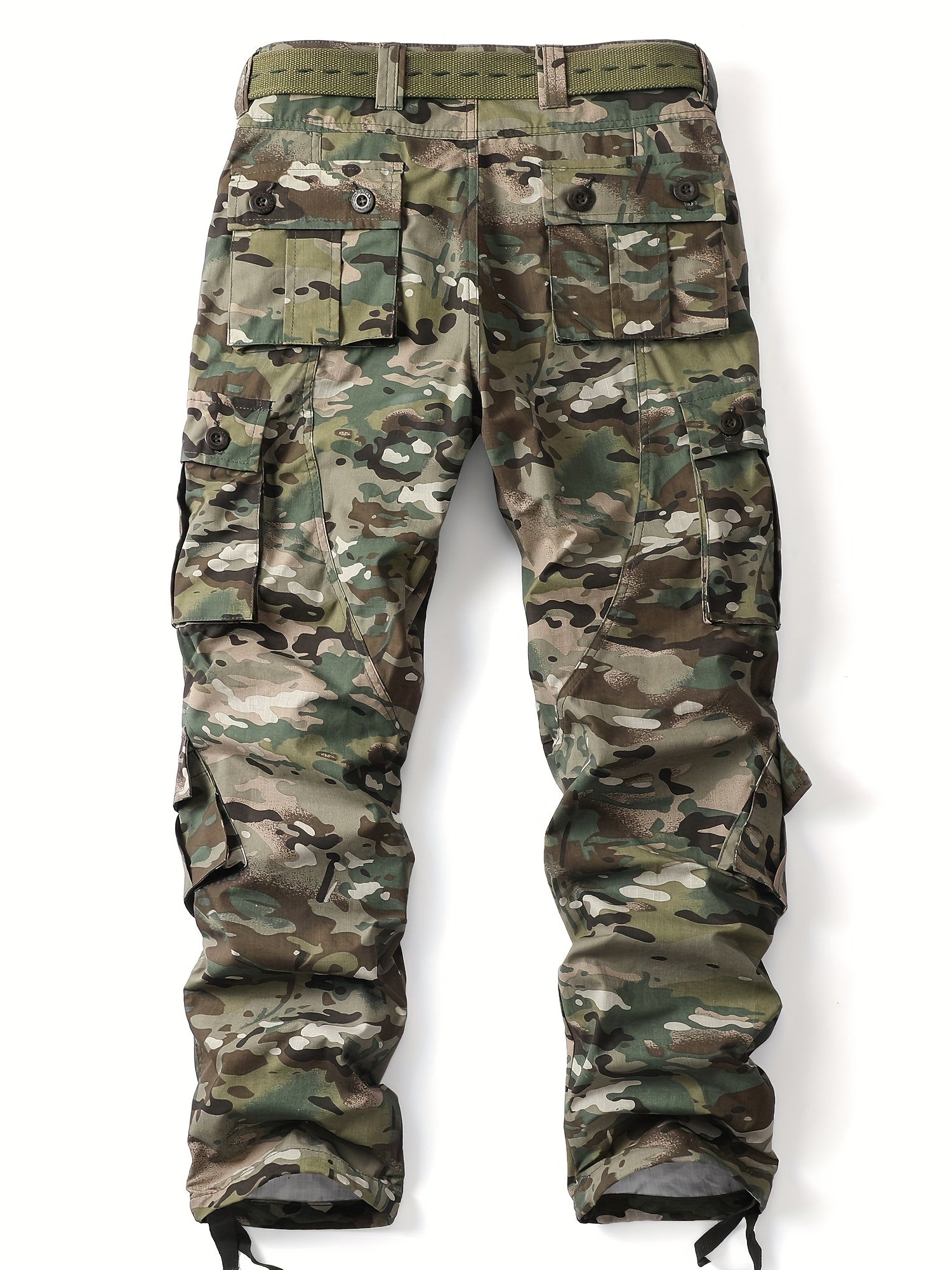 Military Multi Pocket Camo Pants for Outdoor Adventures Pants