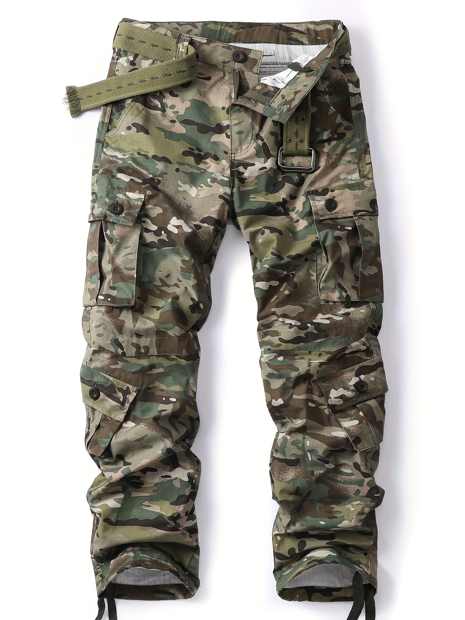 Military Multi Pocket Camo Pants for Outdoor Adventures Pants