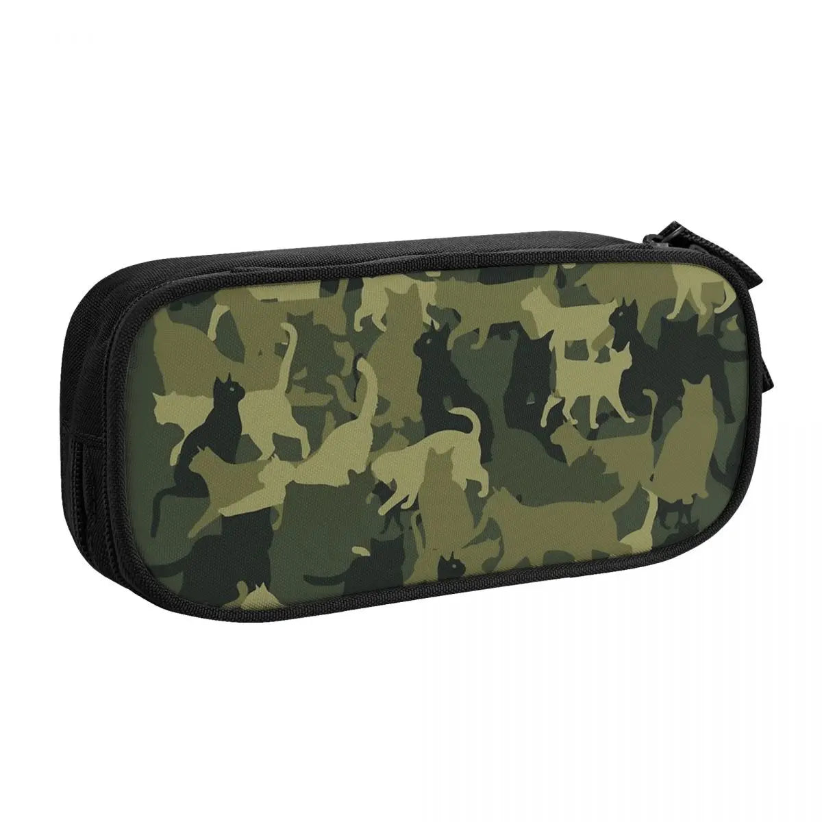Military-Outdoors Camouflage Pencil Case for Kids black Kids Cases