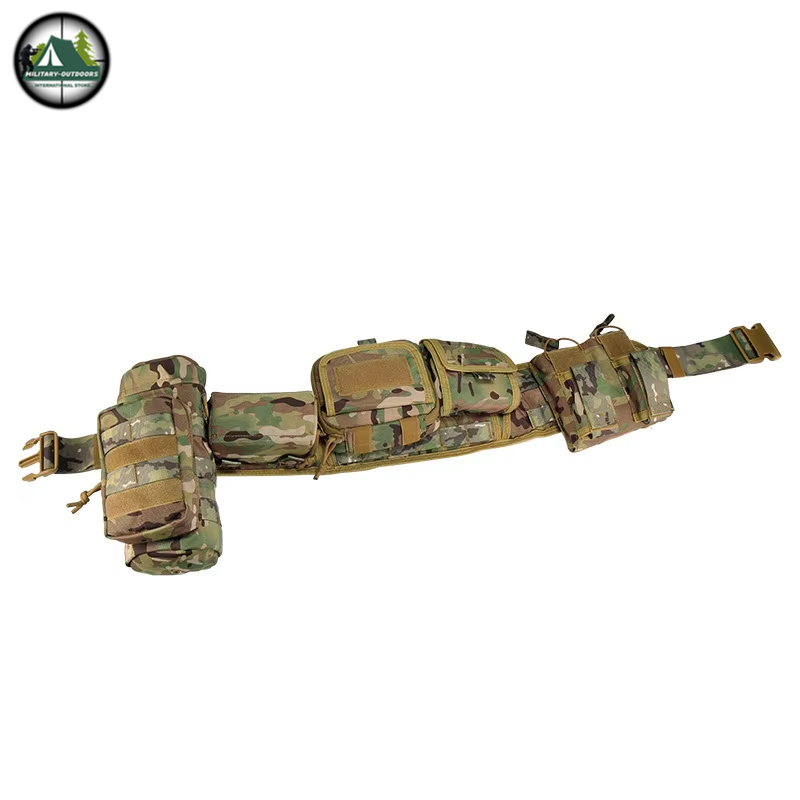 Camouflage Tactical Multi-Purpose Belt Tactical Belt