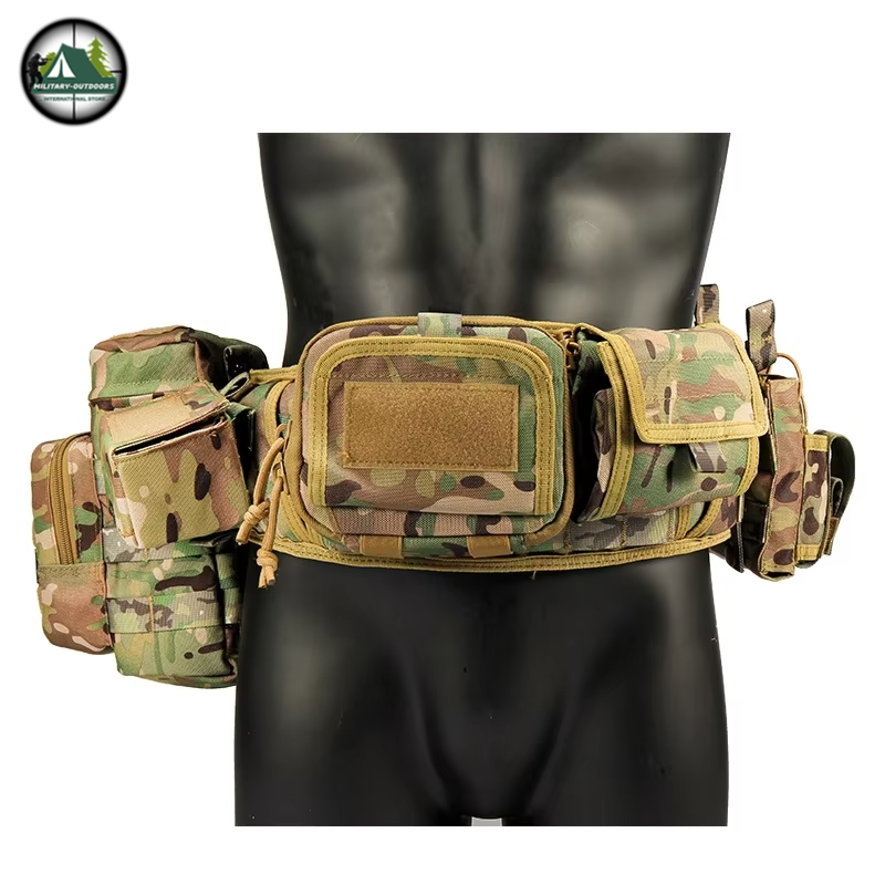 Camouflage Tactical Multi-Purpose Belt Tactical Belt