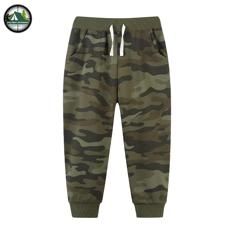 Boys Camouflage Sweatpants