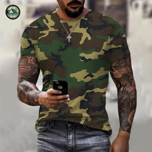 Army Camouflage T Shirt