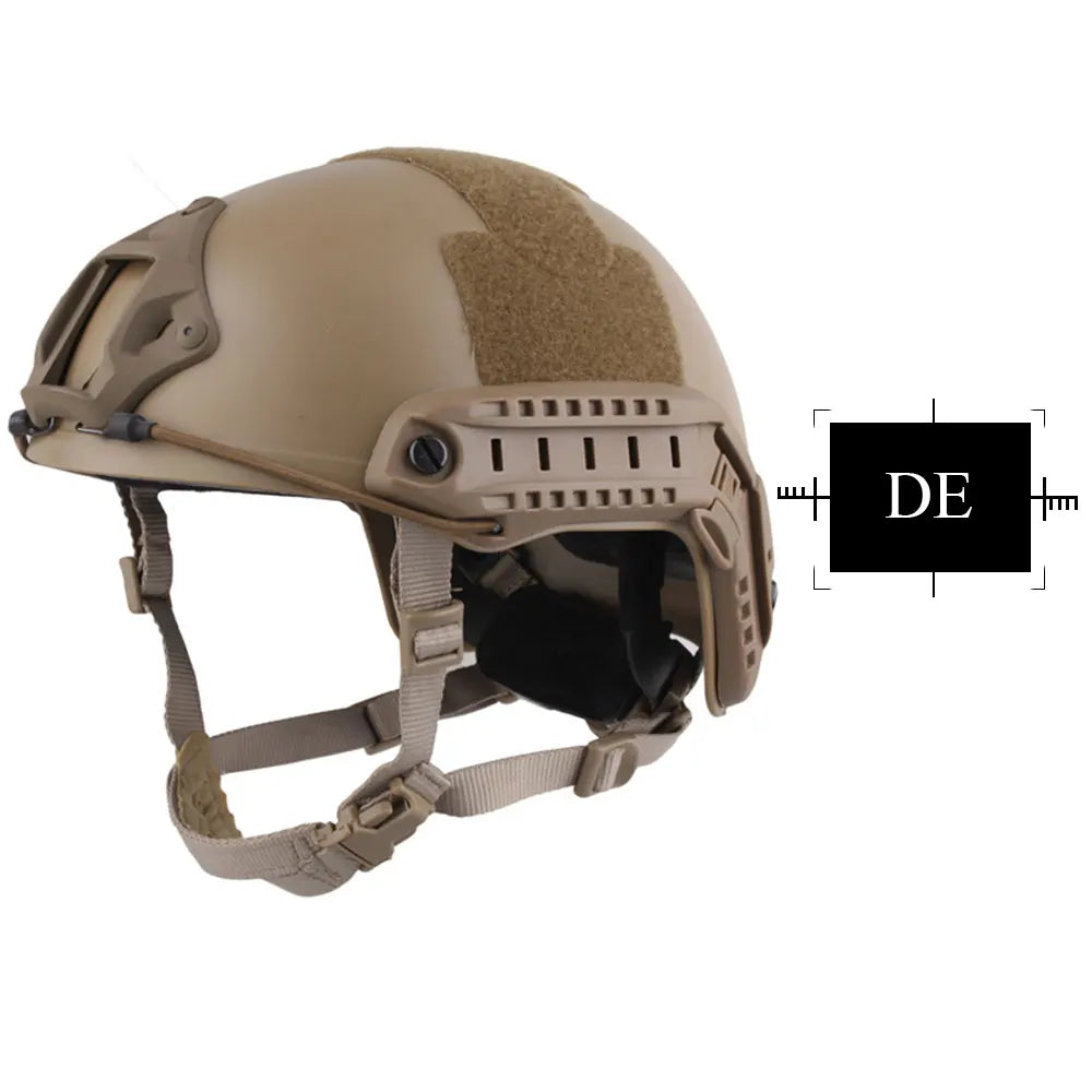 Combat Military Helmet EM5658 by Military-Outdoors.com DE Helmet