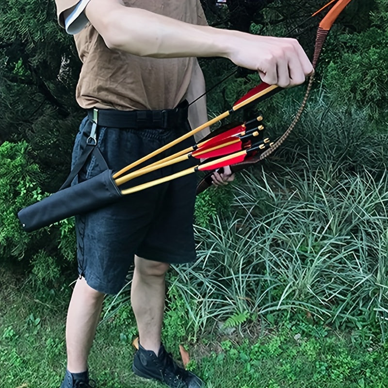 Adjustable Single Shoulder Archery Quiver