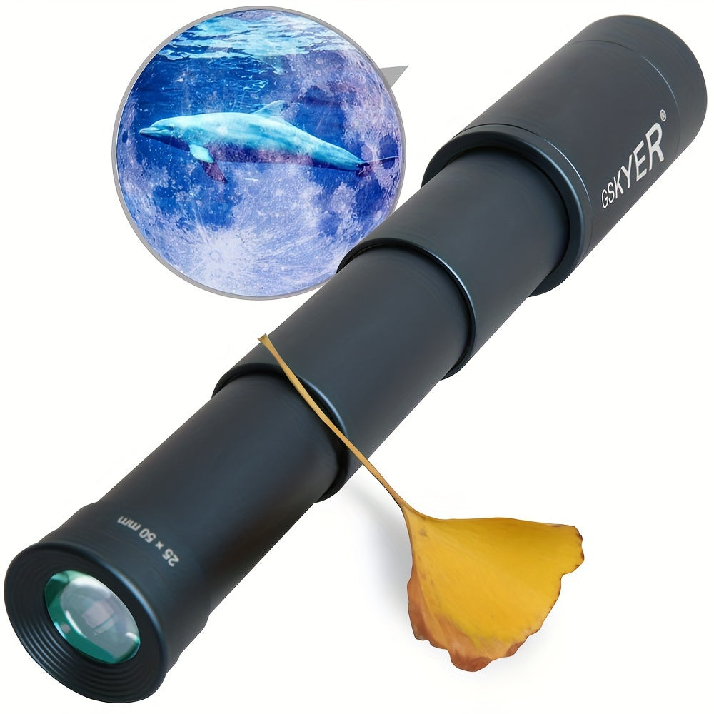 25x50 High-Powered Monocular Telescope