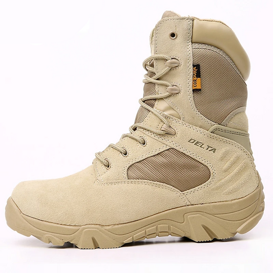 Delta Force Leather Tactical Boots - Military-Outdoors Tactical Boots