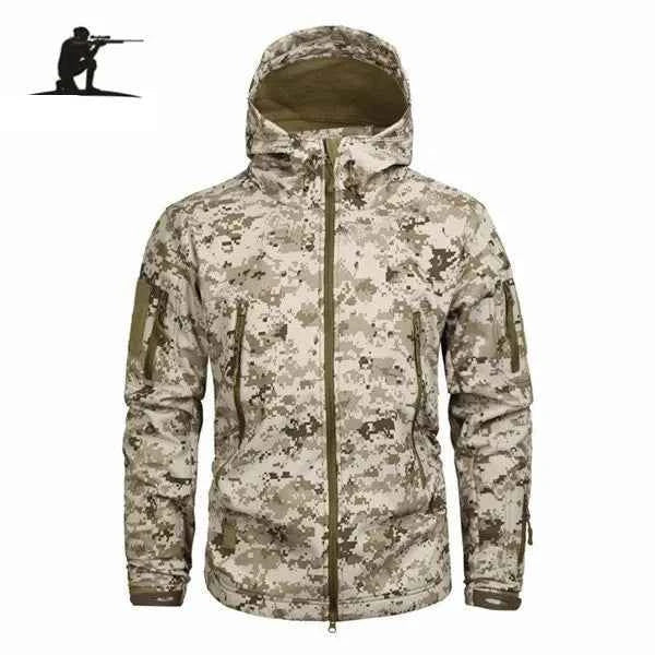 Military-Outdoors Durable Fleece Tactical Jacket Jacket