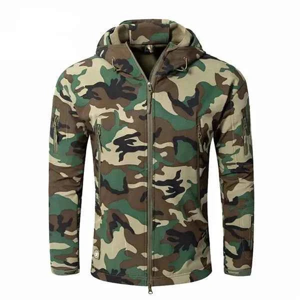 Military-Outdoors Durable Fleece Tactical Jacket Jacket