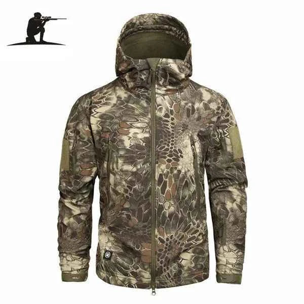 Military-Outdoors Durable Fleece Tactical Jacket Jacket