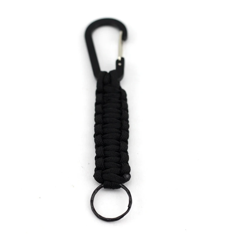 1PC Outdoor Survival Kit Parachute Cord Keychain