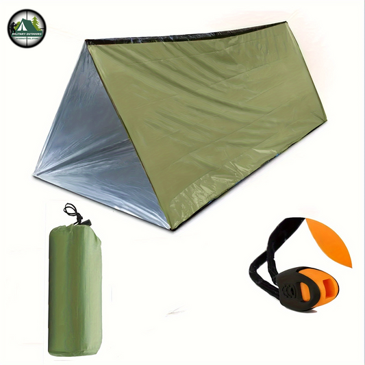Military-Outdoors 2-Person Emergency Shelter Tent Tent