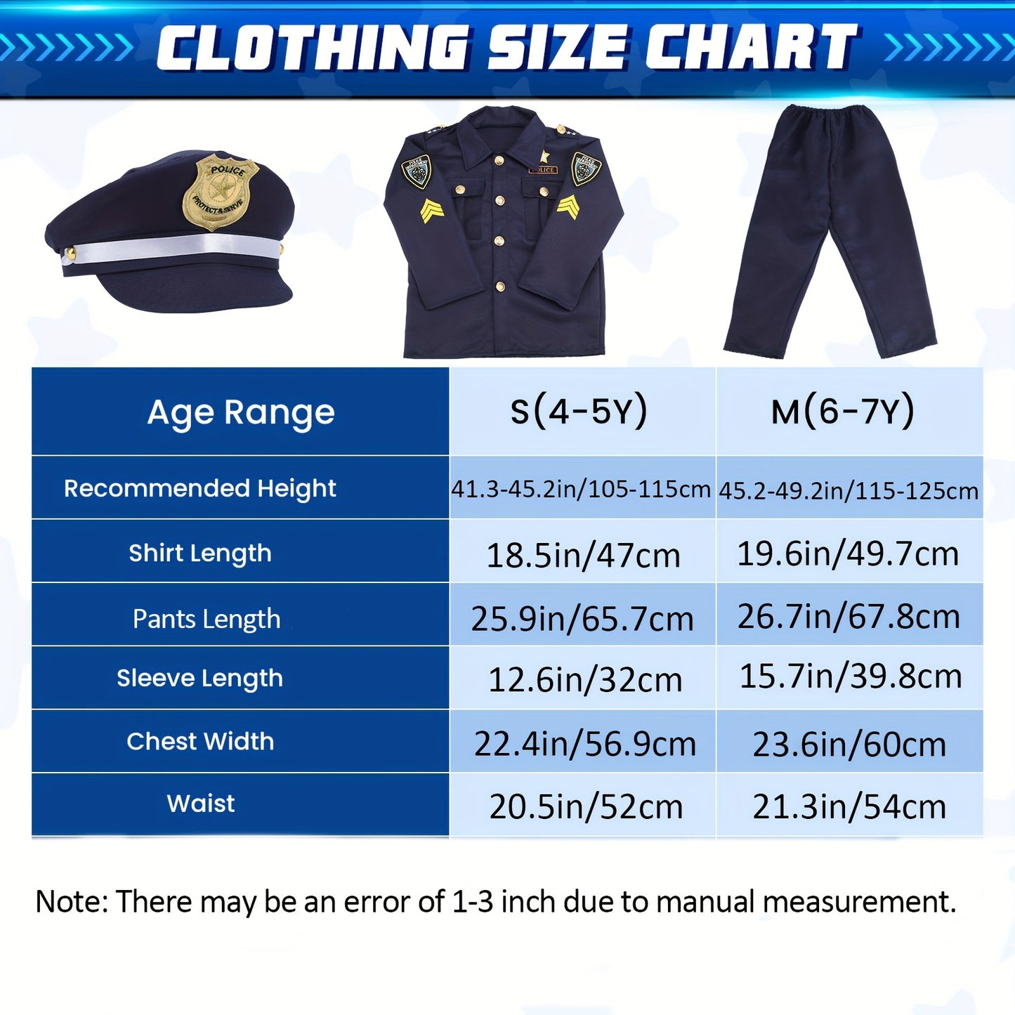 Police Officer Uniform With Play Kit