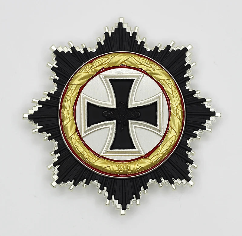 1957 German Cross in Gold and Silver Medals 1939 silver Medal