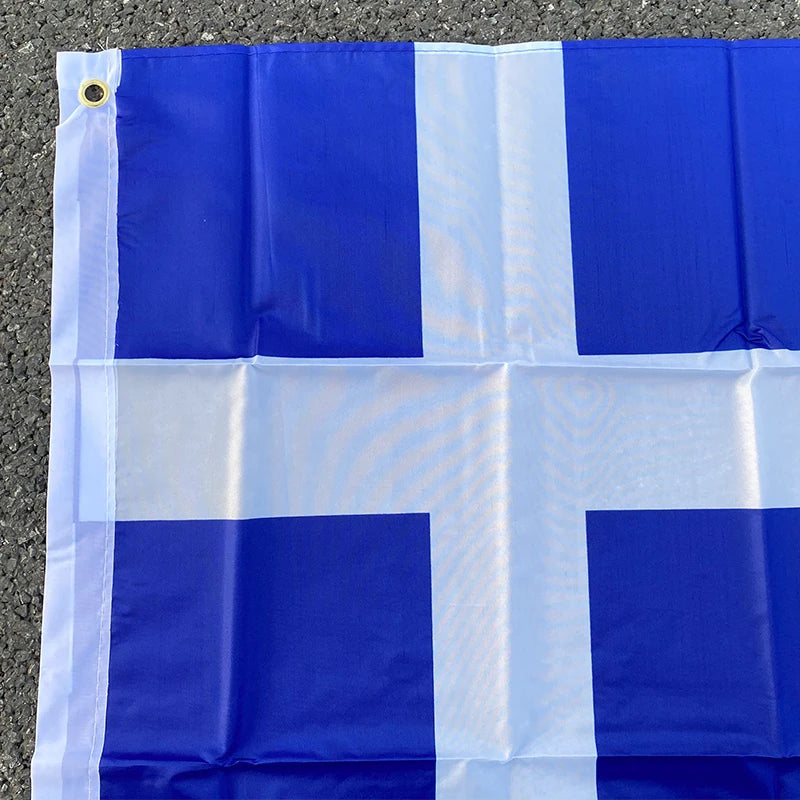 Greece Flag 3x5 ft | Durable Outdoor Display Flag Flag
