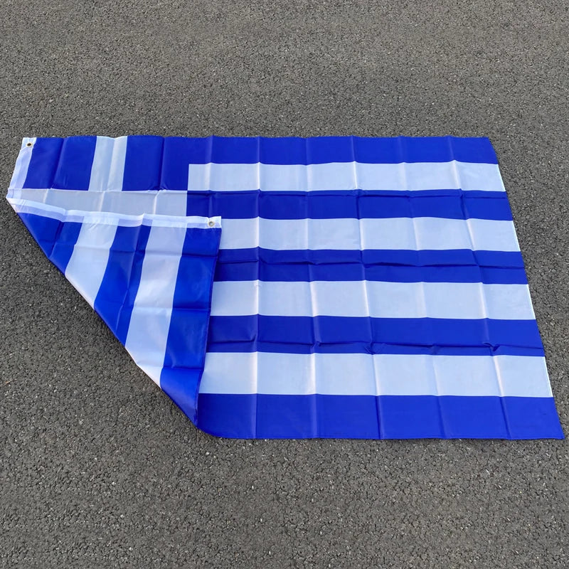 Greece Flag 3x5 ft | Durable Outdoor Display Flag Flag