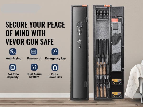 Rifles Gun Safe with Digital Keypad & Lock