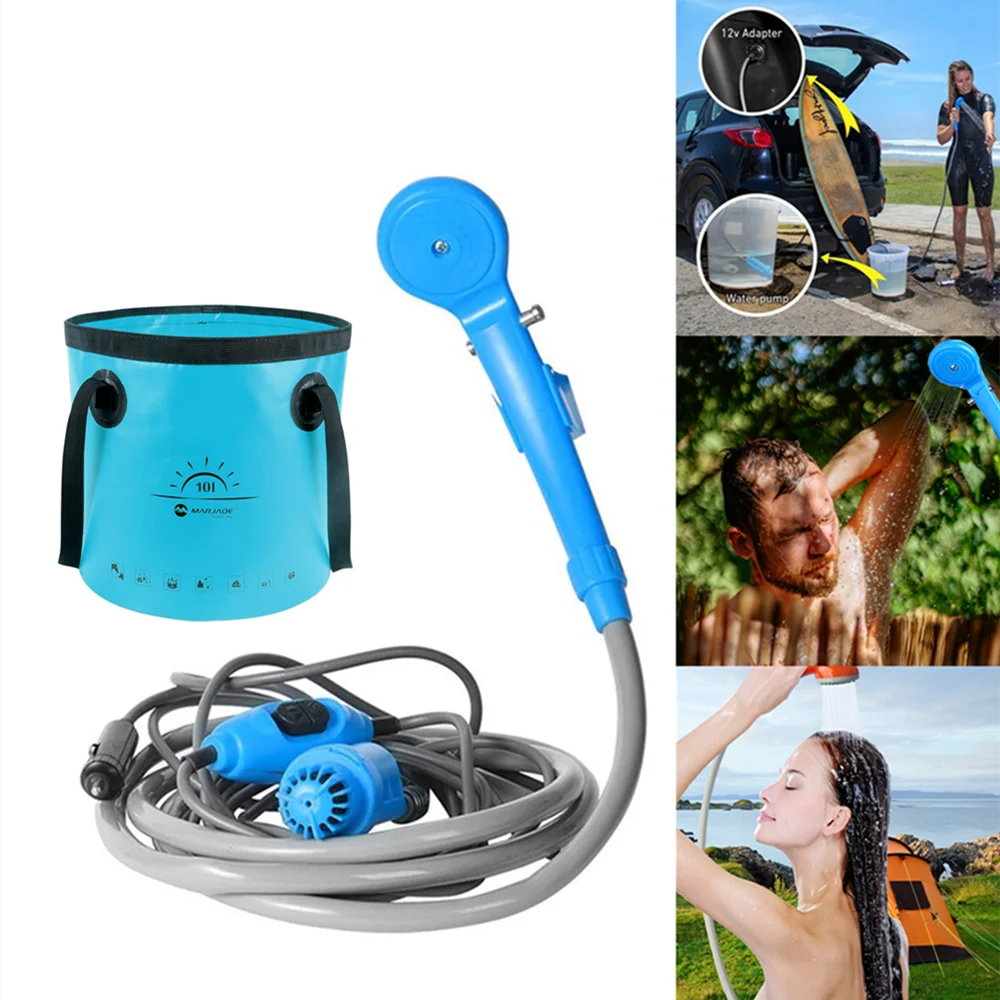 Military-Outdoors High Pressure Camping Shower Kit Shower