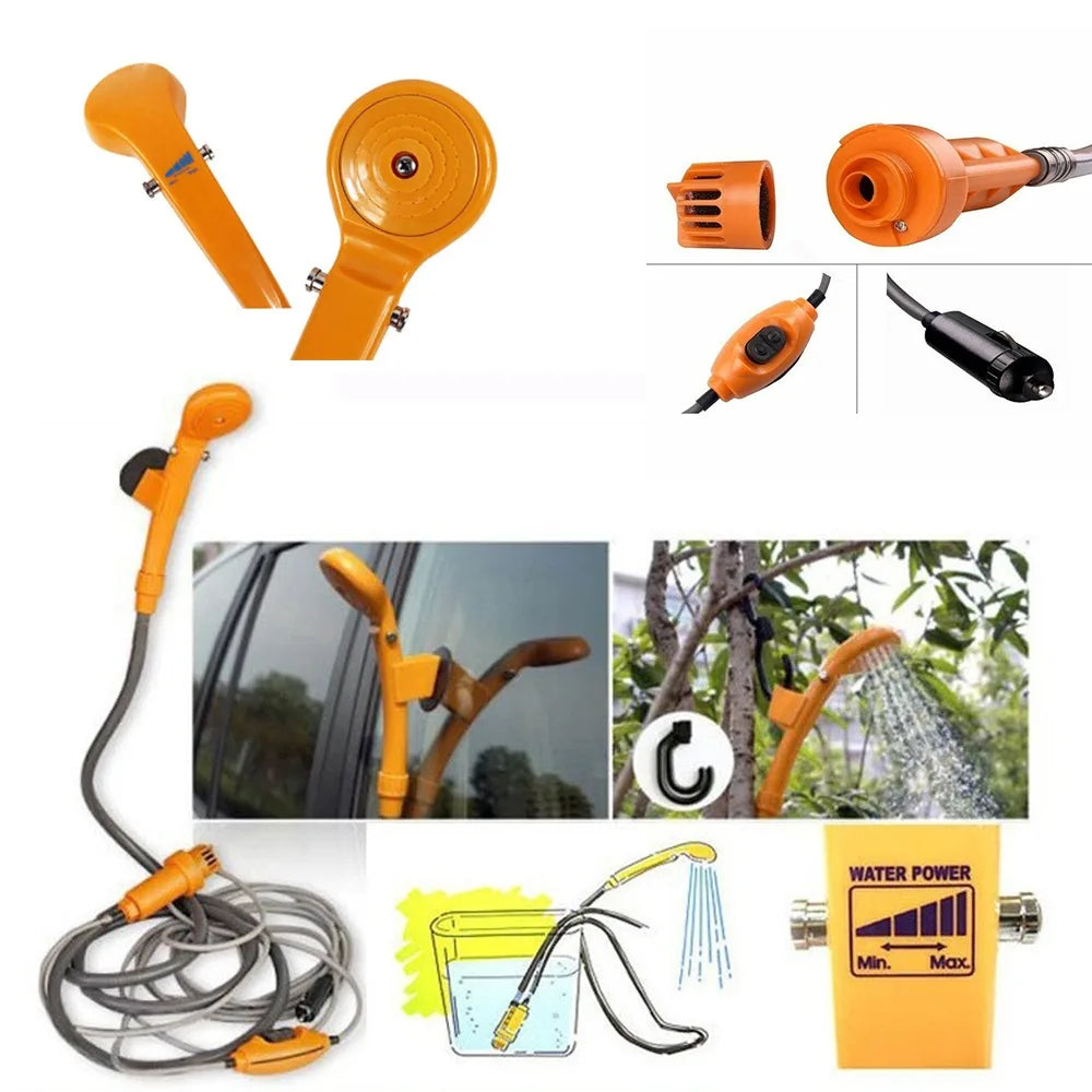 Military-Outdoors High Pressure Camping Shower Kit Shower