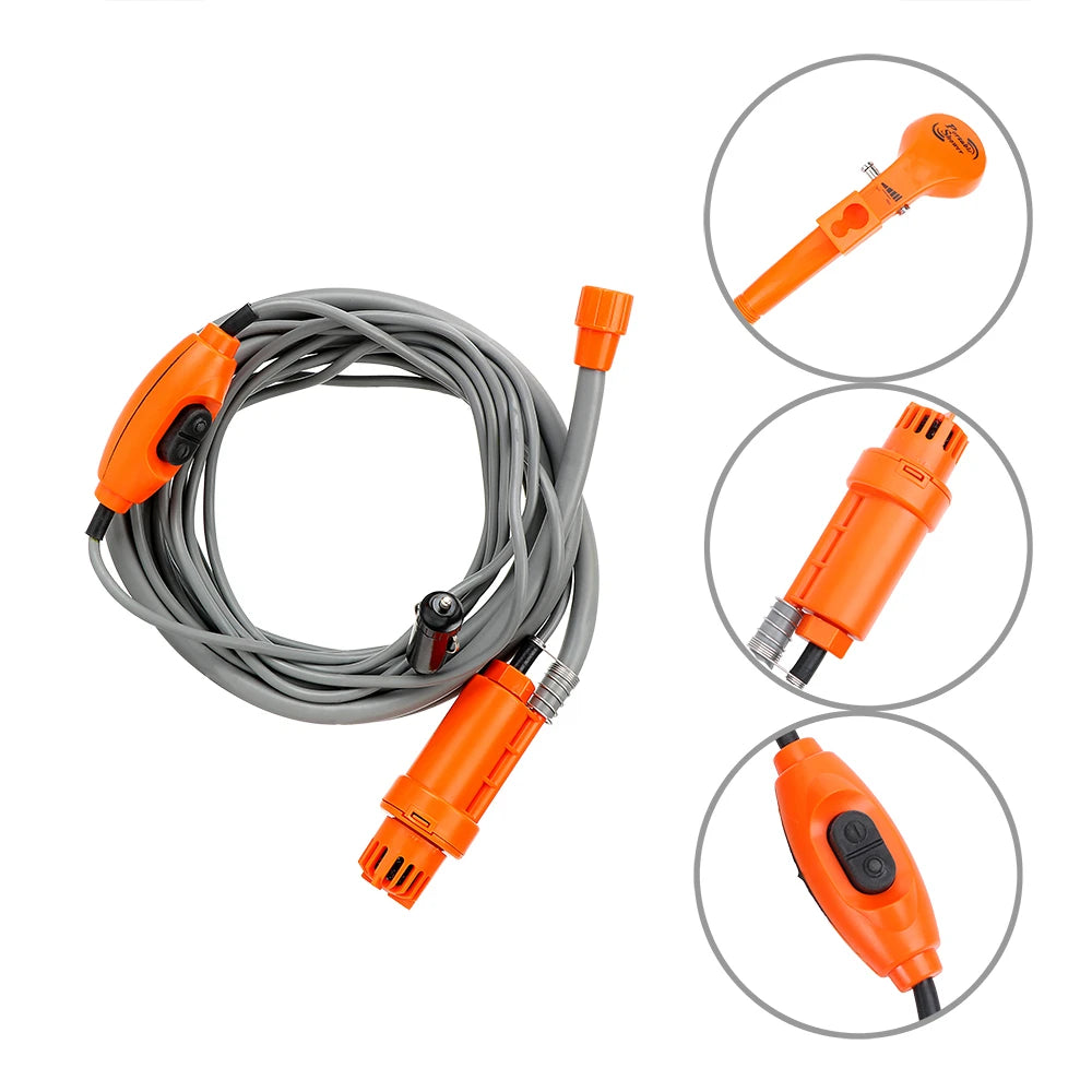 Military-Outdoors High Pressure Camping Shower Kit Shower