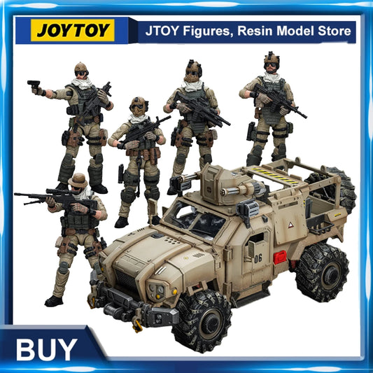 JOYTOY 1/18 Delta Assault Squad Figures - Military Action Set Action Figures