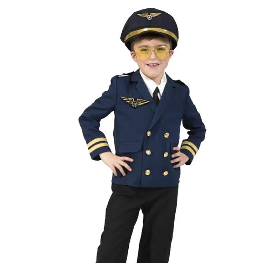 Kids Aircraft Captain Uniform - Military-Outdoors.com Costume