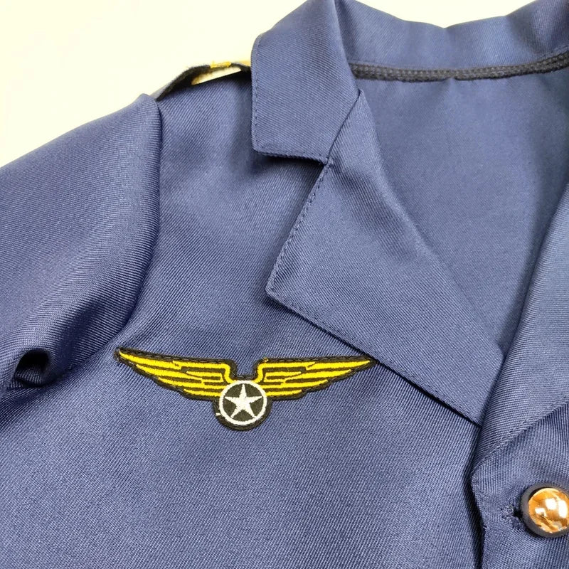 Kids Aircraft Captain Uniform - Military-Outdoors.com Costume
