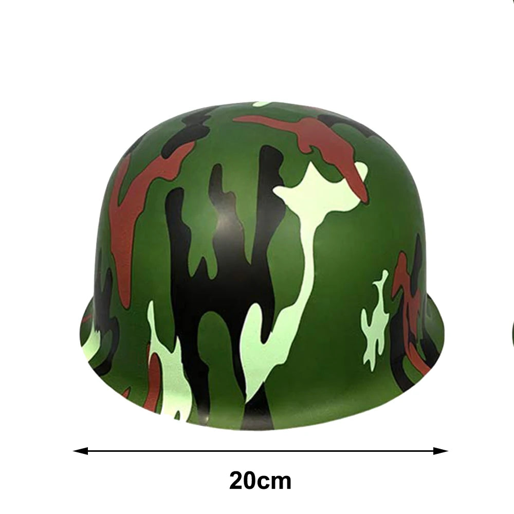 Kids Army Helmets - Camouflage Toy Set For Playtime 10-50 Pack Toys