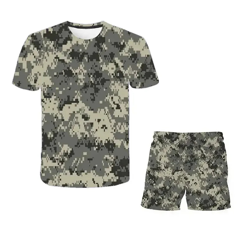 Kids Camouflage Clothing Set for Outdoor Adventures 22033 Kids boys