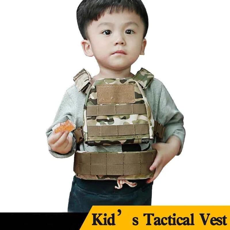 Kids Tactical Vest - Military-Style Gear For Adventures Kids Vest