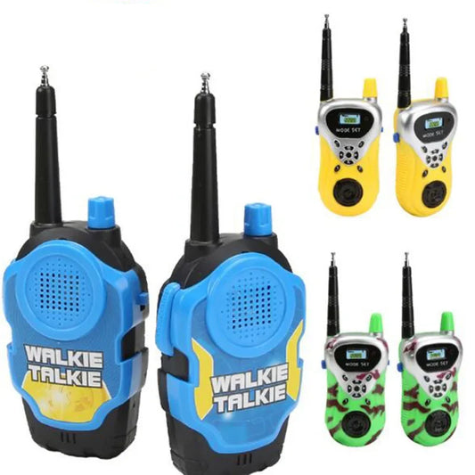 2Pcs Set Walkie Talkies for Kids 50M Range Toys