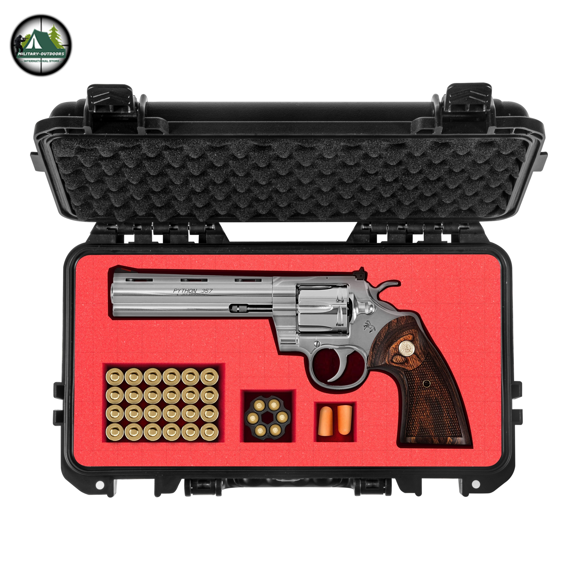 Full Protection Revolver Storage Box GunSafe