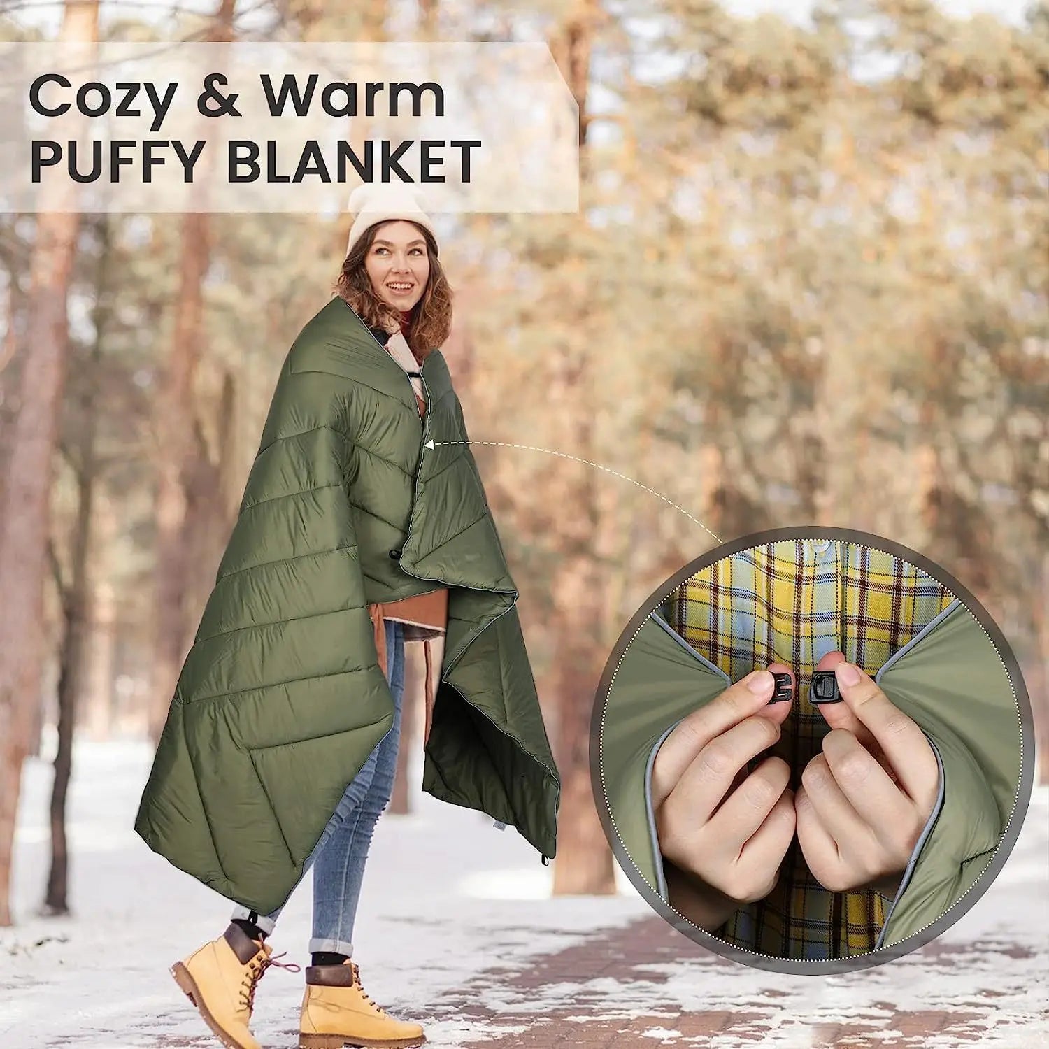 Lightweight Camping Blanket by Military-Outdoors.com Blanket