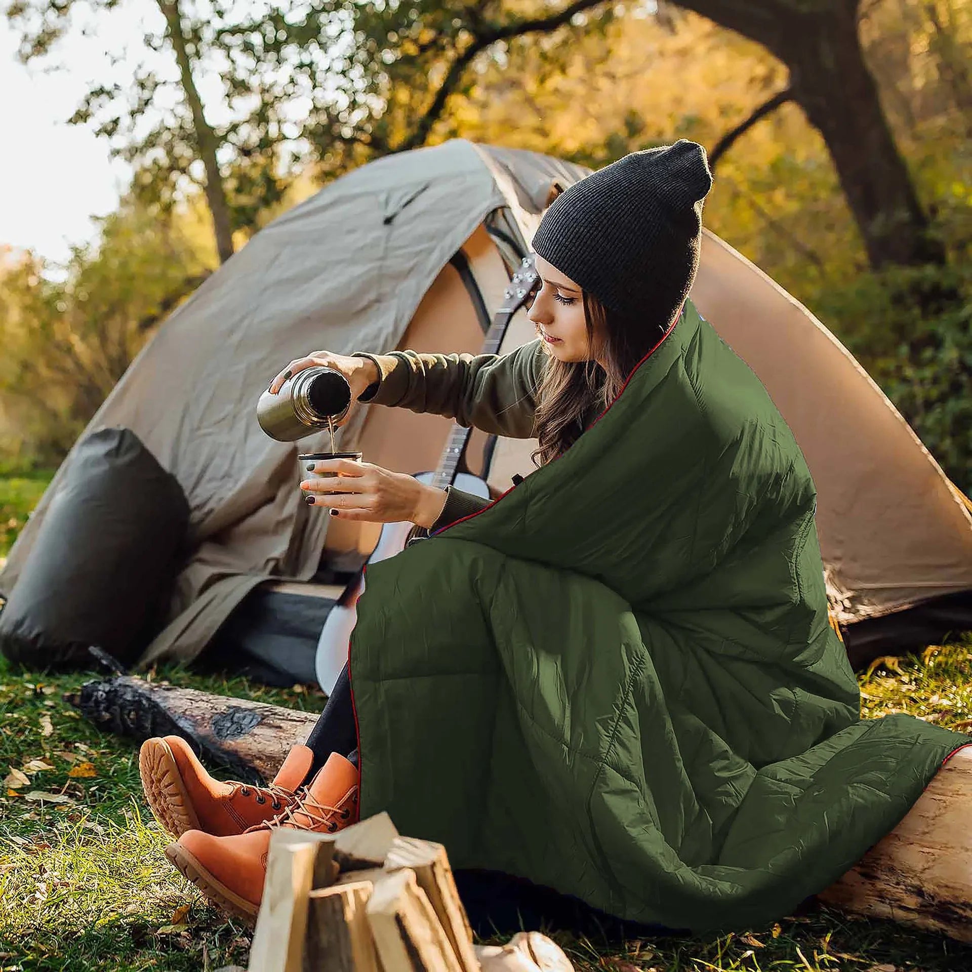 Lightweight Camping Blanket by Military-Outdoors.com Blanket