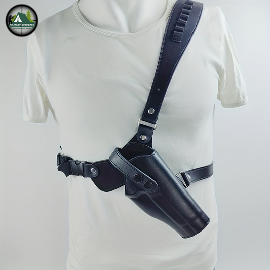 Tactical Leather M1911 Shoulder Holster Black GunHolster